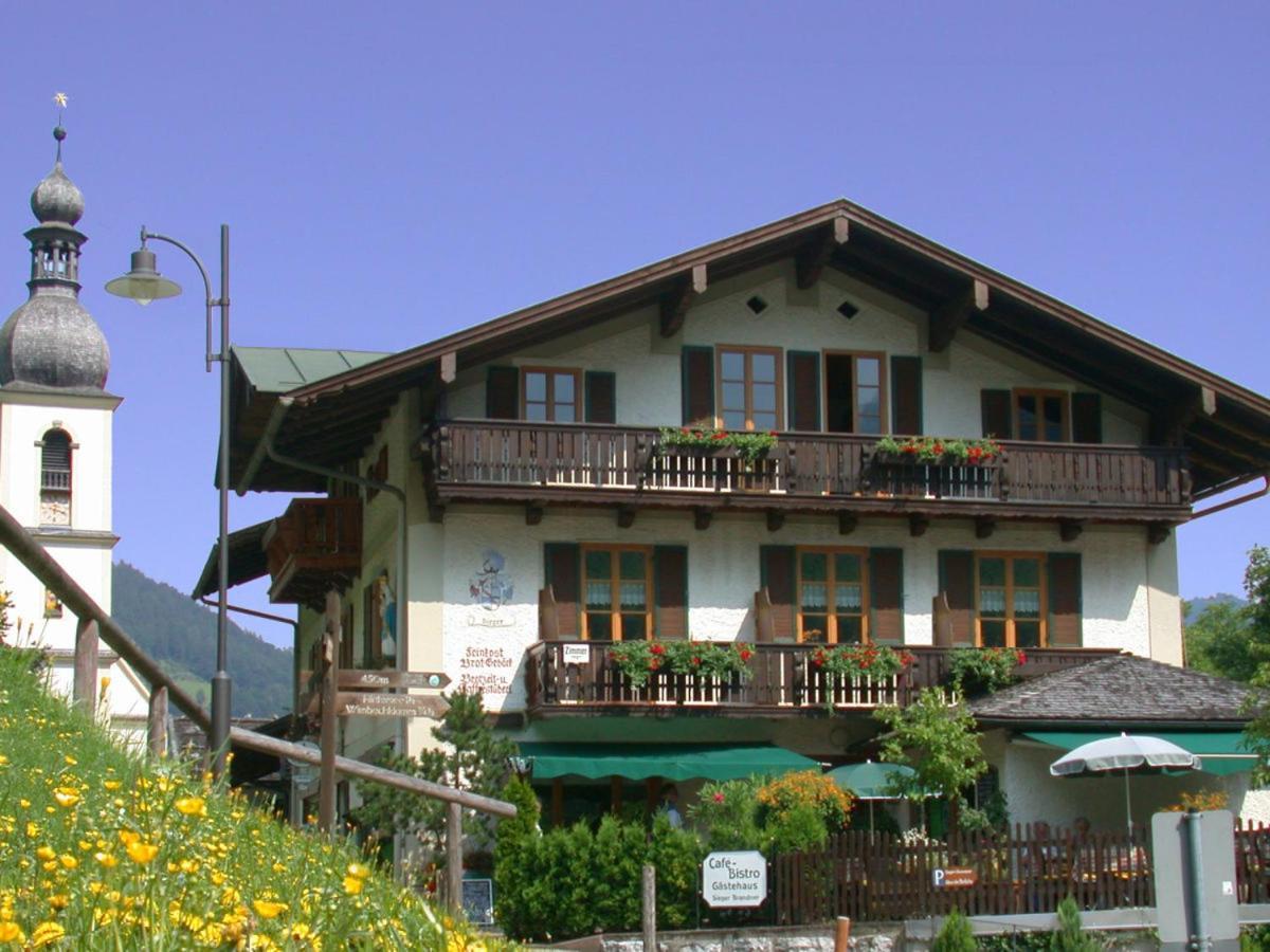 Ferienwohnung Im Gaestehaus Sieger-Brandner Ramsau bei Berchtesgaden Zewnętrze zdjęcie